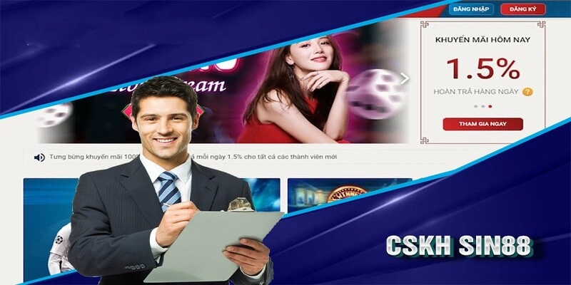 Liên hệ CSKH khi gặp lỗi